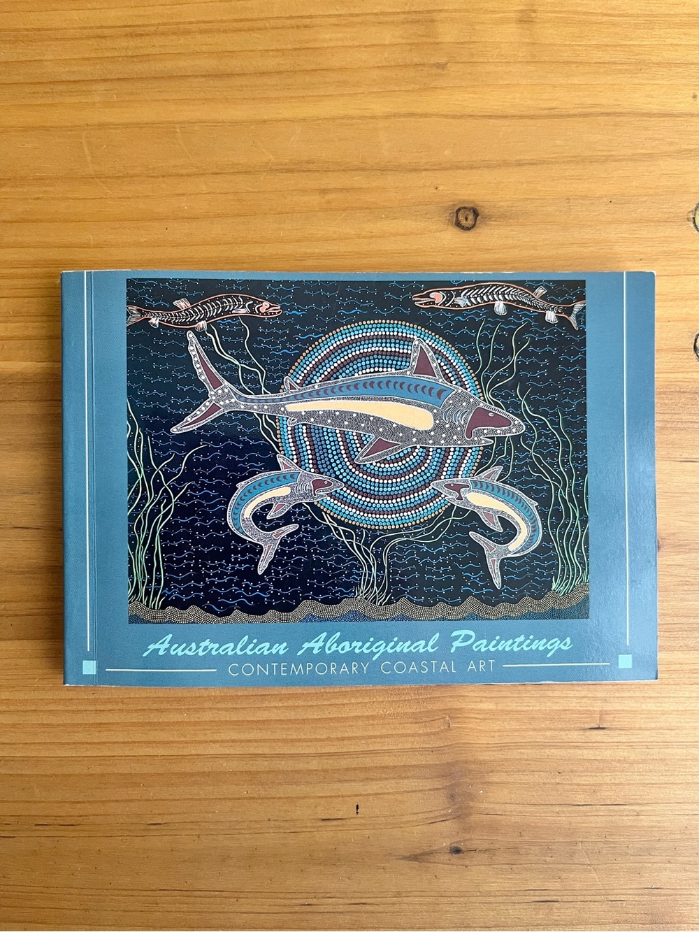 Australian Aboriginal Postcard Book Contemporary Coastal Art Boho Animals Nature